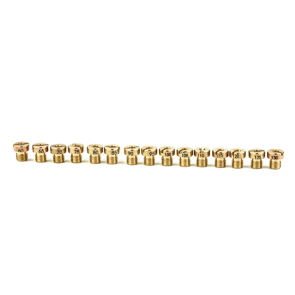 

Durable High Quality Hot Sale Nozzle PYA PYM 15pcs/Set PHVB Parts For Dellorto PHNL GURTNER PAA VHS-MIKUNI VM16-20