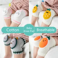 Cartoon Baby Knee Pads Anti Slip Mesh Cushion Crawling Protector Cotton Kids Kneecaps Children For Grils Boys Leg Warmers 0-3Y 2