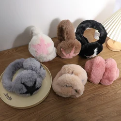 New Star Warm Plush Foldable Earmuff Women Winter Student Outdoor Windproof Ear Cover Ear Warmer Winter Accessories
