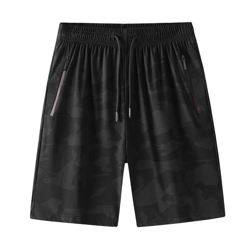 Men Big Size Surf Shorts Plus Size Beach Shorts Cool Ice Slik For Men Quick Drying Board Short Running Sports Pants