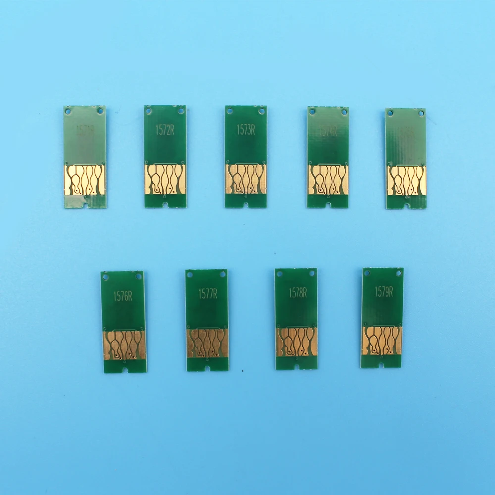 Ink Cartridge Chip refill CISS CIS ARC chip auto reset chip 9 PCS for Epson R3000 157 1571 1572 1573