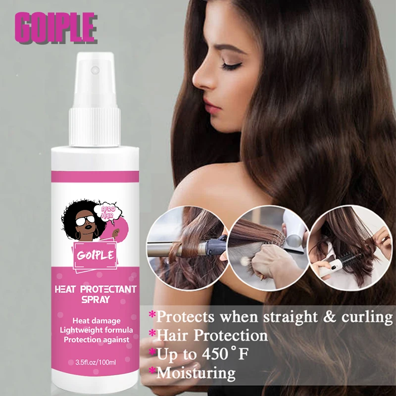 Heat Protectant Spray Thermal and UV Protection Serum For Damage Hair Moisturizing Treatment Repair Conditioner hair protection spray 100ML
