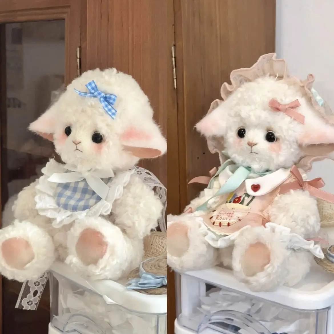 

20 см сумка из материала ручной работы для маленького ягненка, инструмент для смерти во время куклы. Сумка из маленького ягненка, шарнирная кукла