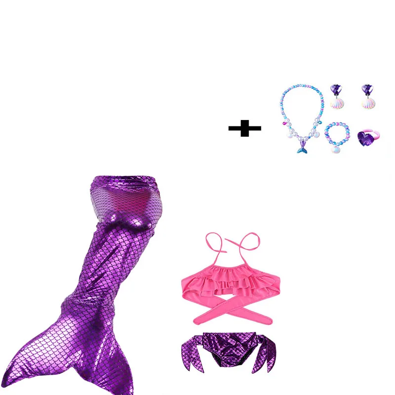Girls Mermaid Tail Swimsuit 3
