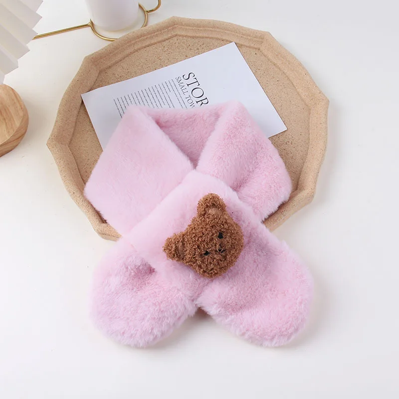 Children Scarf Autumn Winter Outdoor Kids Neckerchief Baby Accessories