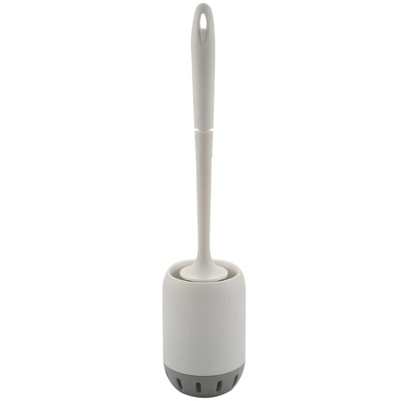 

Щетка и держатель для горячего туалета, Модернизированный современный дизайн с прочной щетиной, Набор щеток для очистки унитаза в ванной комнате