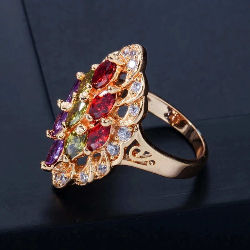 Finger Rings for Women CZ Engagement Wedding Party