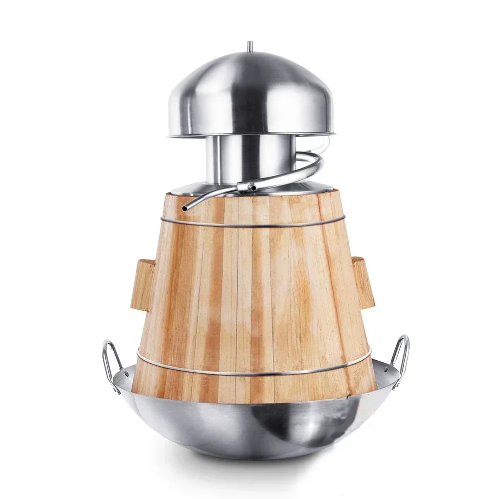 Household Wine Distillation Steamer Automatic Brewing Making Machine Anti-stick Pot Destilateur Alambic/ 2