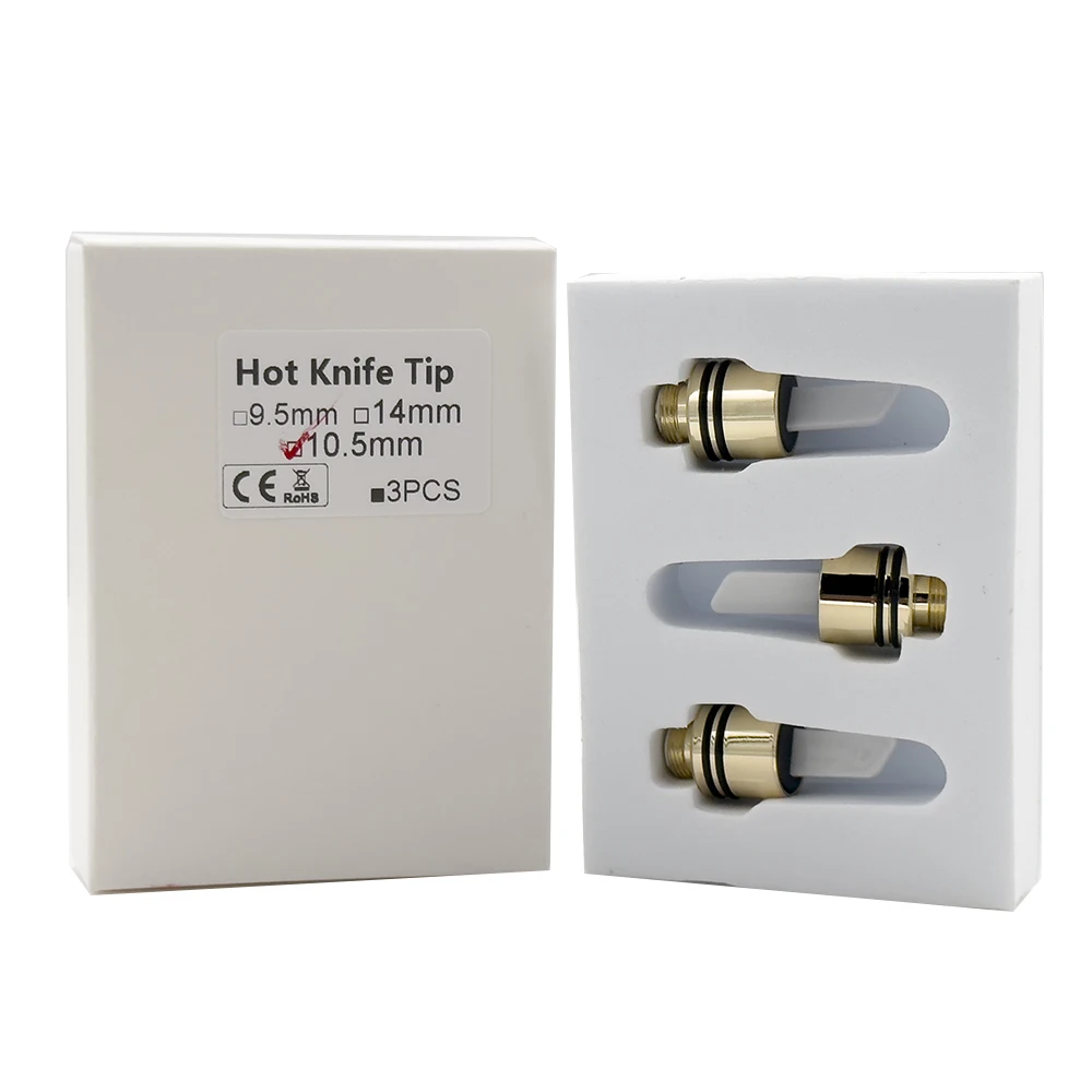 3PCS/Pack Hot Knife 510 Heat Tip Coil 10.5mm Ceramic Cut Wax Accessory Tool 2