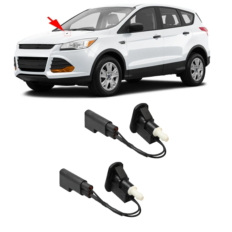 

2 шт. CV4417666AC Автомобильная Передняя фотовспышка с подогревом для Ford Escape/Kuga 2013-2019 1778621