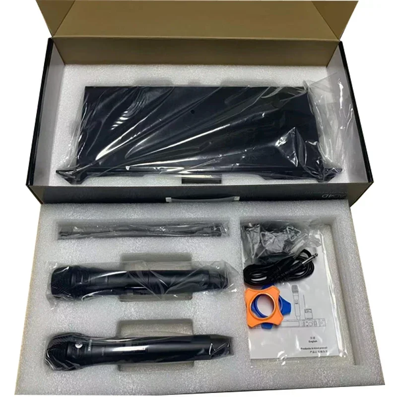 디지털 UHF 무선 스테이지 마이크, 트루 다이버시티 듀얼 채널 마이크, 핸드헬드 라발리에 헤드셋, KSM9 마이크