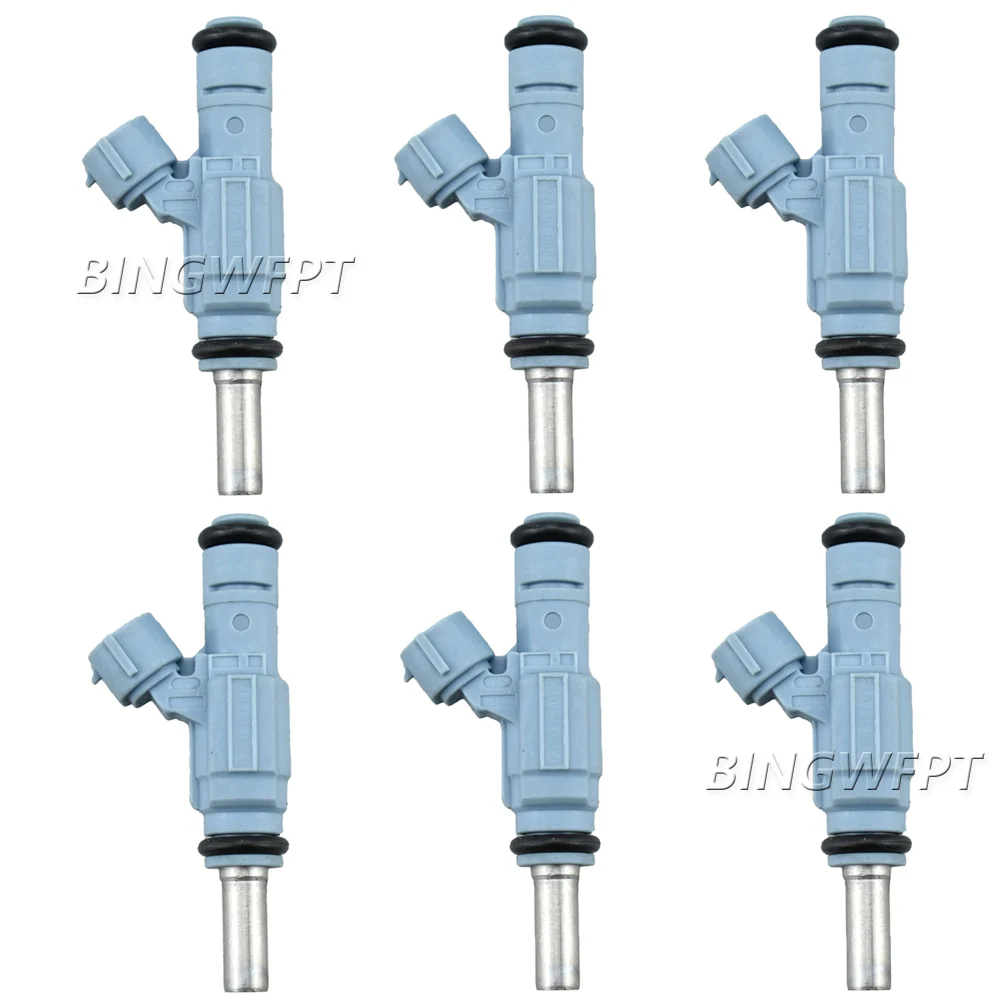 6pcs Fuel Injectors Fit For Audi Tt 20042006 For Golf Beetle Sharan