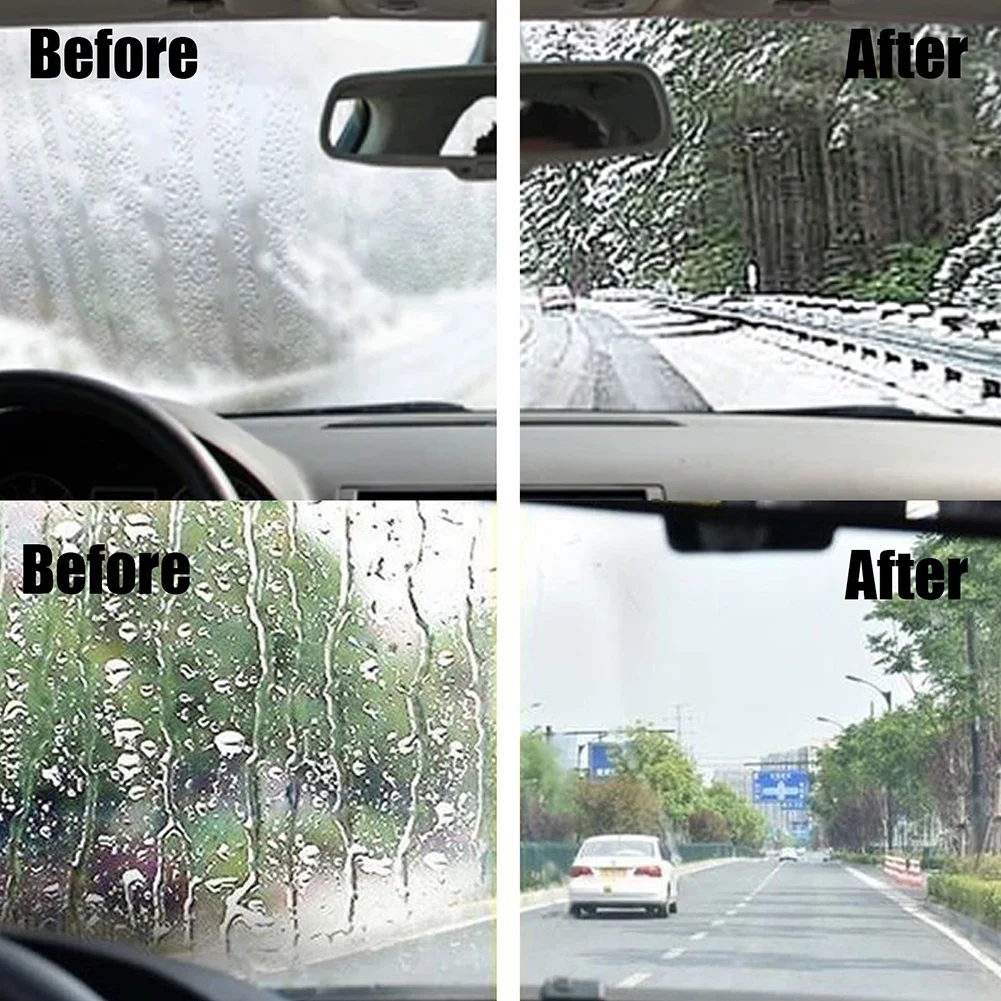 50 Pcs Car Windshield Glass Concentrated Washer Tablets Windshield Wiper Fluid Solid Effervescent Tablets