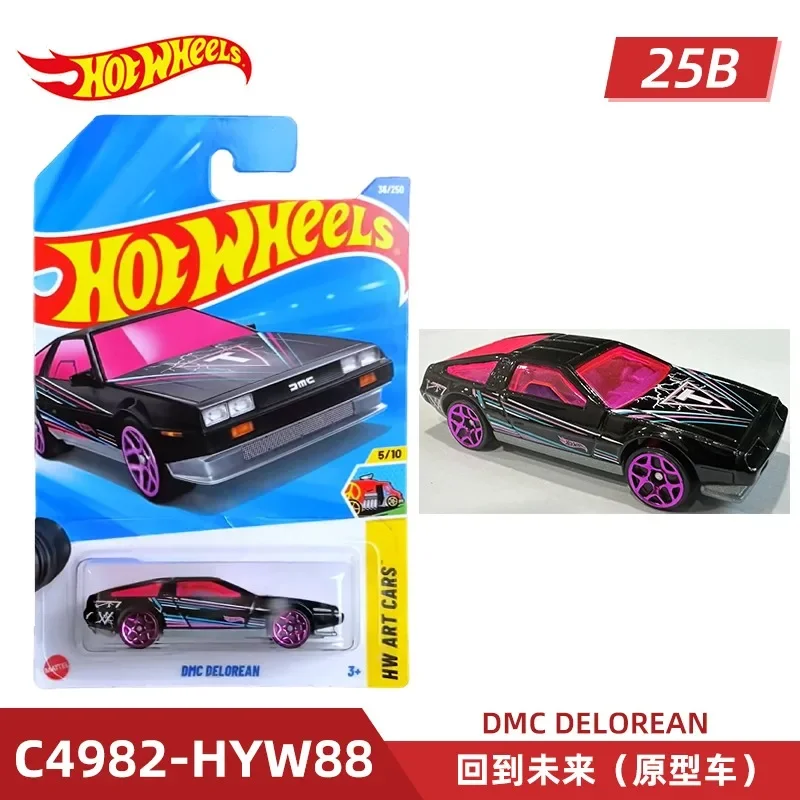 Original Hot Wheels Delorean Back To the Future Time Machine Mini