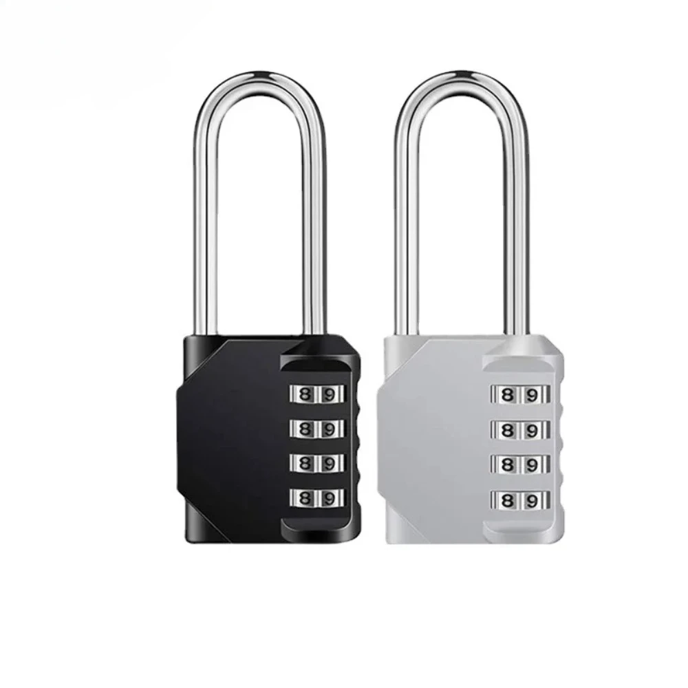 Mini Combination Padlock 4 Digit Waterproof Outdoor Lock For Door Suitcase Bag Package Cabinet Locker Window