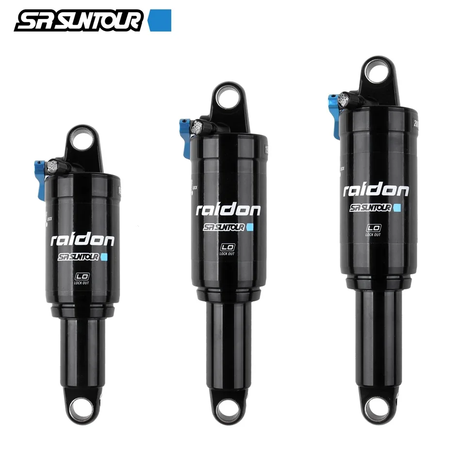 

SR SUNTOUR RAIDON Bicycle Rear Shock Absorber 165/190/200m Length For Mountain Bike Scooter Wheelchair Shock Absorber