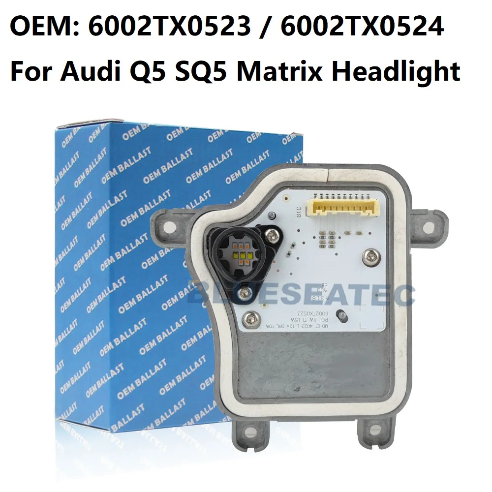 

New OEM Ballast LED Daylight Control Module For Audi Q5 SQ5 17-20 Matrix Headlight #80A998473A 80A998474A 6002TX0523 6002TX0524