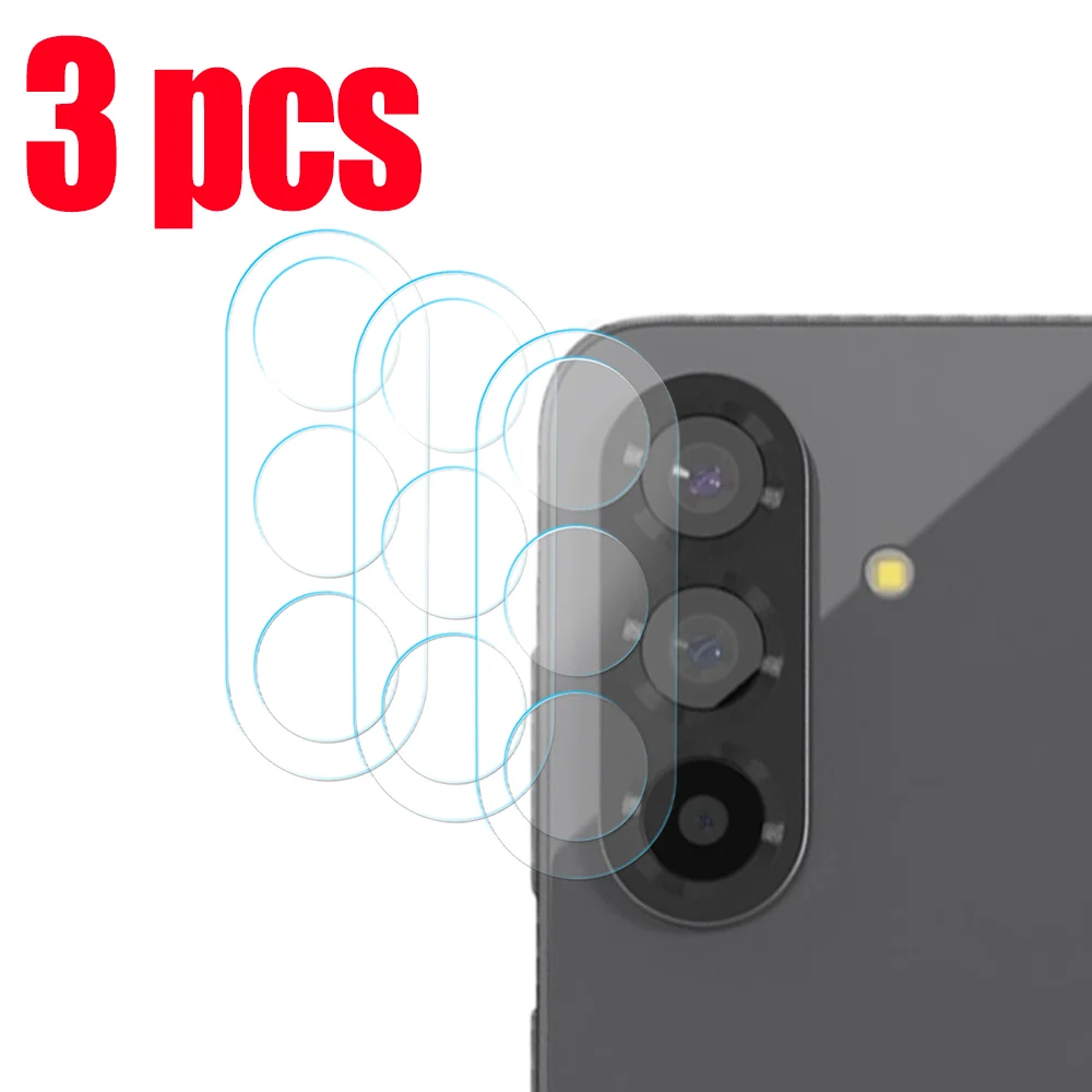 Premium Tempered Glass Camera Lens Protector - Ultra HD Rear Lens Protective Film (1-5 Pack)