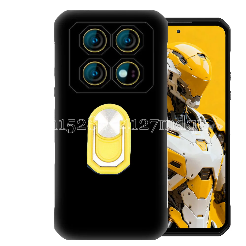 Shockproof Soft TPU Kickstand Ring Holder Case Cover