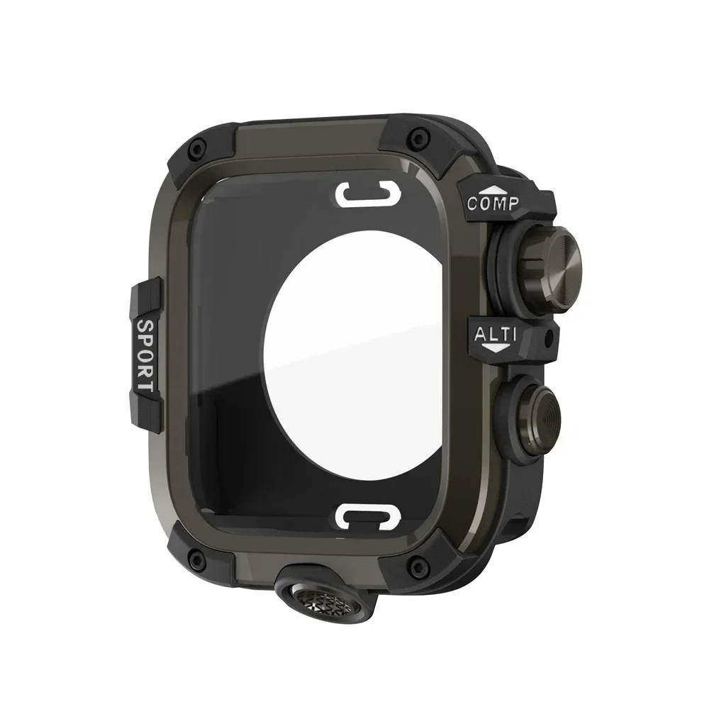 Premium Aluminum Alloy Full Cover Protective Case with Screen Film