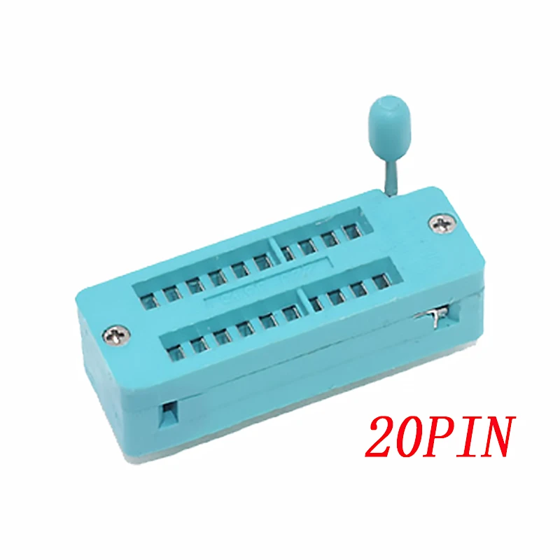 14 16 18 20 24 28 32 40 P Pin 2.54 MM DIP Universal ZIF IC Socket Test Solder Type zif socket 1pcs/lot