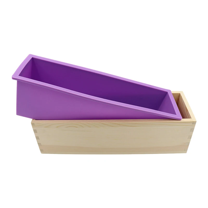 Rectangular Handmade Soap High-quality Premium Diy Supplies 1200g Soap Mold Wood Box Mold Easy-to-use Diy Projects Popular
