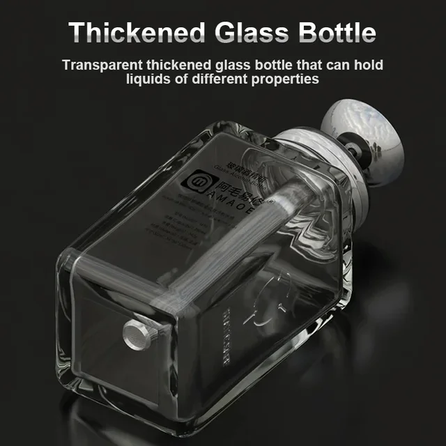 تنارة زجاج AMAOE M73/M74 (200ml) – التنارة "الأصلية" بقلب ستانلس لمنع تبخر التنر 4