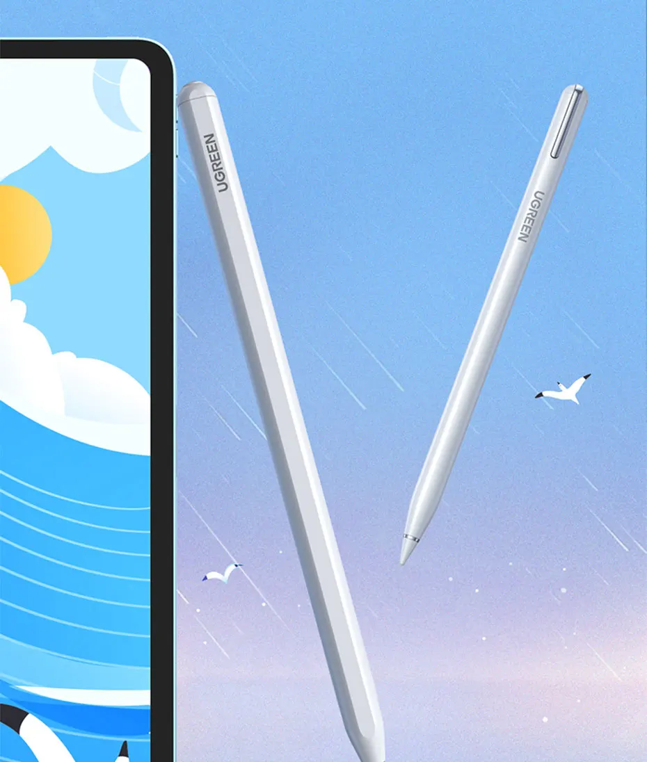 sem fio, Bluetooth Palm Rejeição, Tilt Pen para iPad Pro Air Mini, 2022
