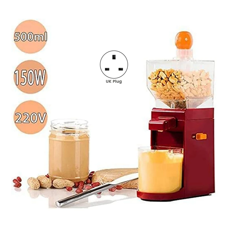 Electric Peanut Butter Maker Machine,Sesame Sauce Nut Grinder,Automatic Milling Grinding Machine,For Grinding Easy To Use 2
