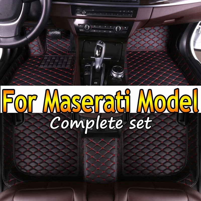 

Car Floor Mats For Maserati GranTurismo Quattroporte Levante Ghibli 4200 GT Car Accessories 2022 2023