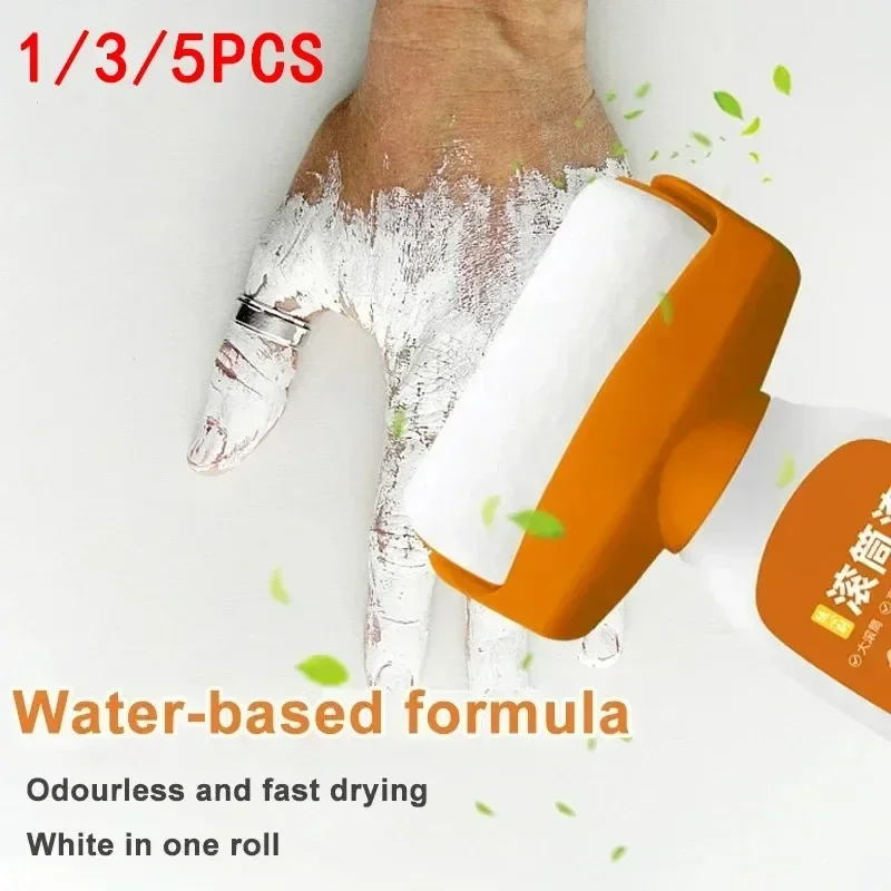 Wall repair paint Wall Repair Roller Paint White Water Based Latex Paint Color Roller Large Brush Repair Wall Tool for Tile