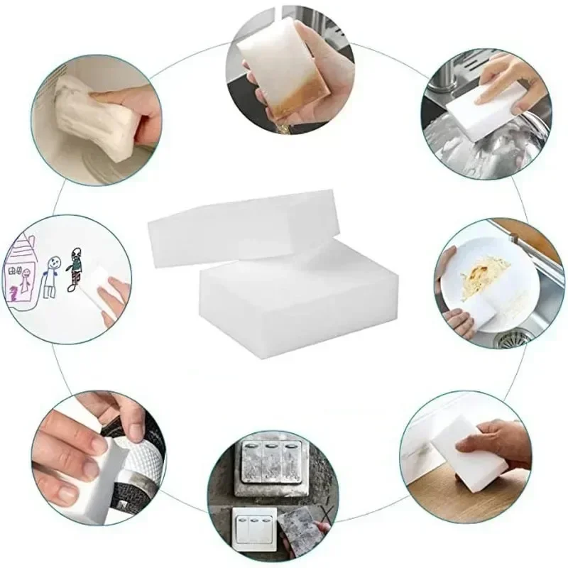 Melamine Sponge 10 Pcs Household Eraser Cleaning Tools melamine sponge