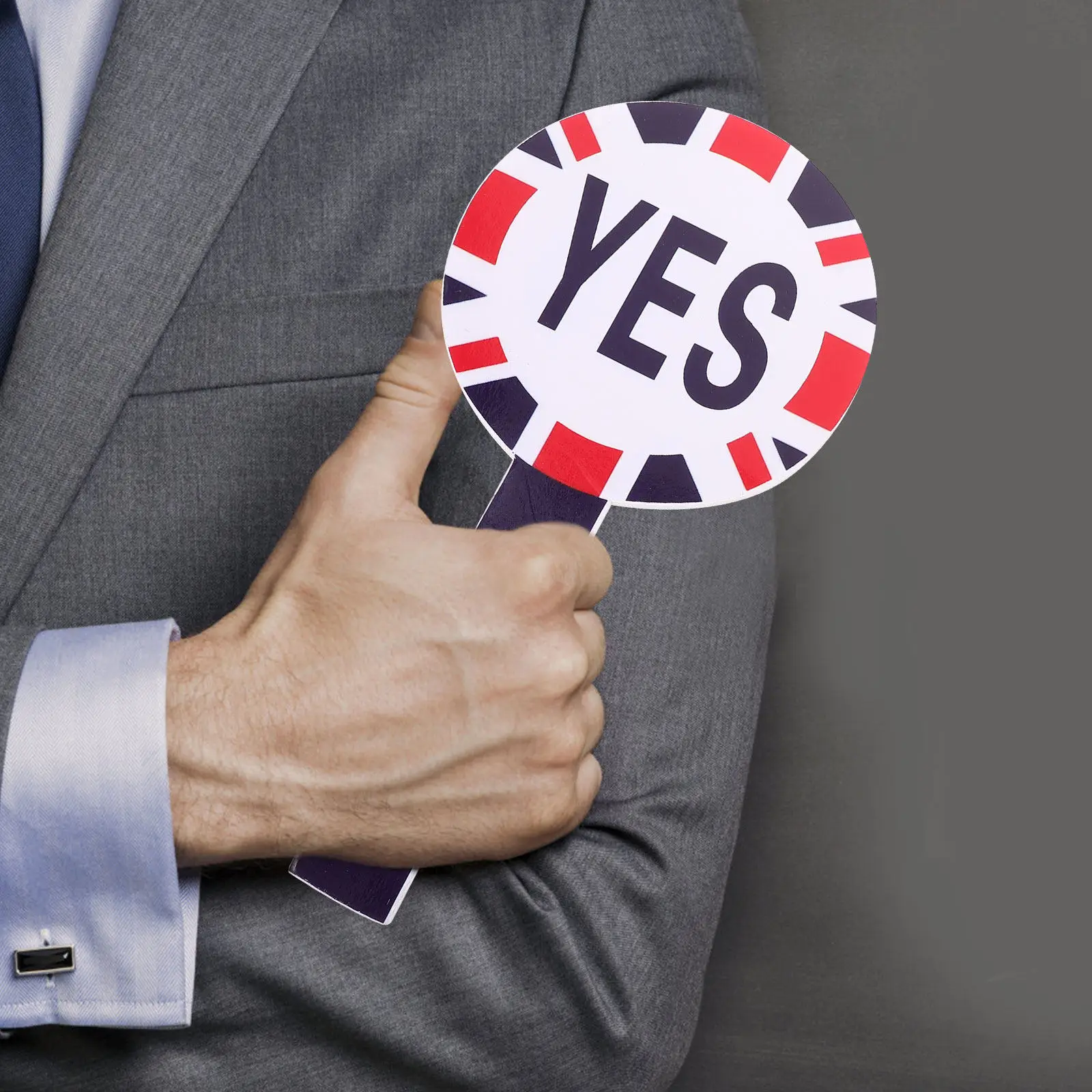 1세트 부드러운 가장자리 휴대용 투표판 양면형 예/아니요 패들 교실 경쟁 게임 교사 평가용 휴대용