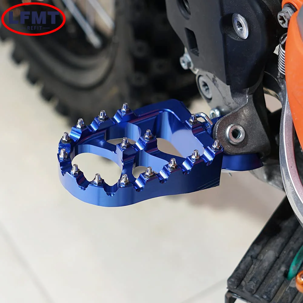 Motorcycle CNC Foot Pegs Footpeg Pedals FootRest For KTM XC XCF SX SXF EXC EXCF XCW XCFW 125 150 250 300 350 450 500