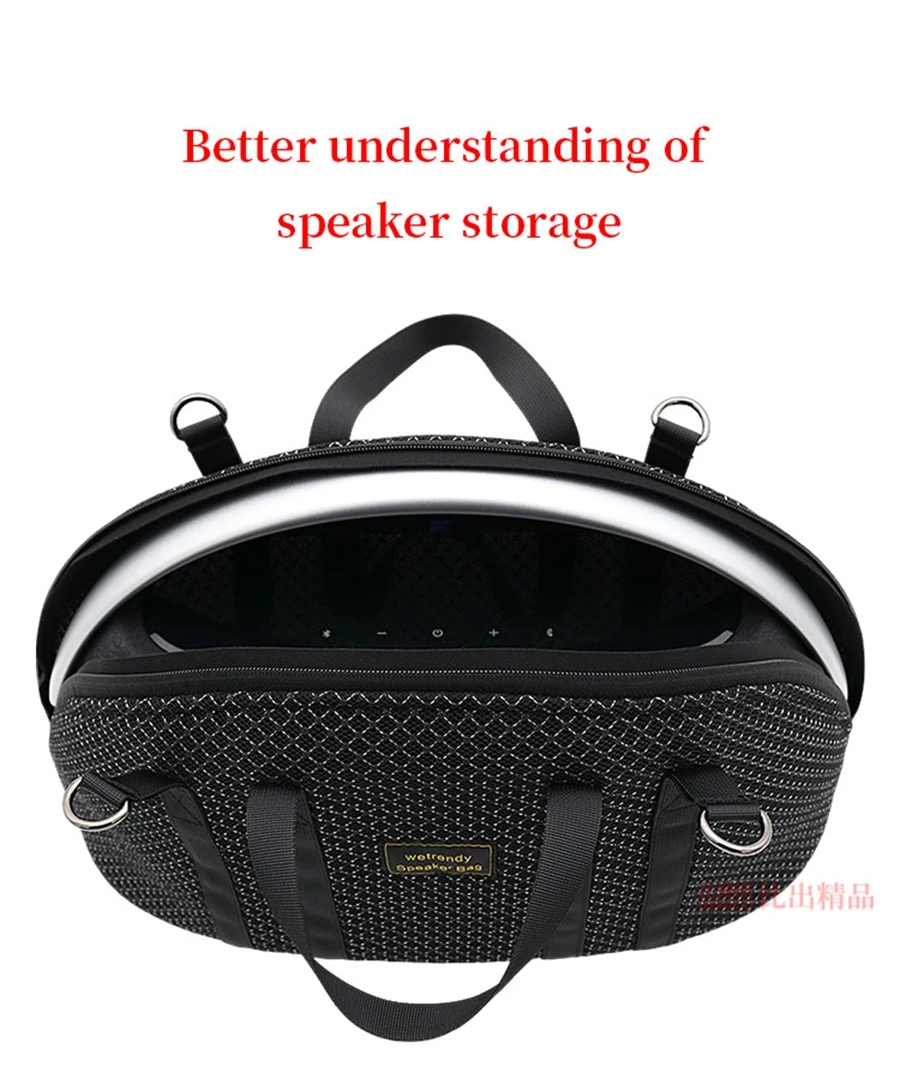 Portable Speaker Bag for Harman Kardon GO+PLAY 3 Speaker Sound Permeable Bags GO+ PLAY3 Travel Carrying Transparent Case