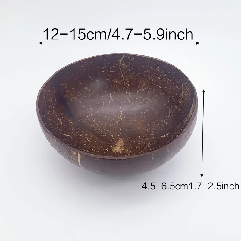 Ensemble de bols AMP en bois naturel chaud, bol à salade Ramen, ensemble de cuillères en bois, Coco Smunvétérans wn ie, ustensiles de cuisine, 12-15cm