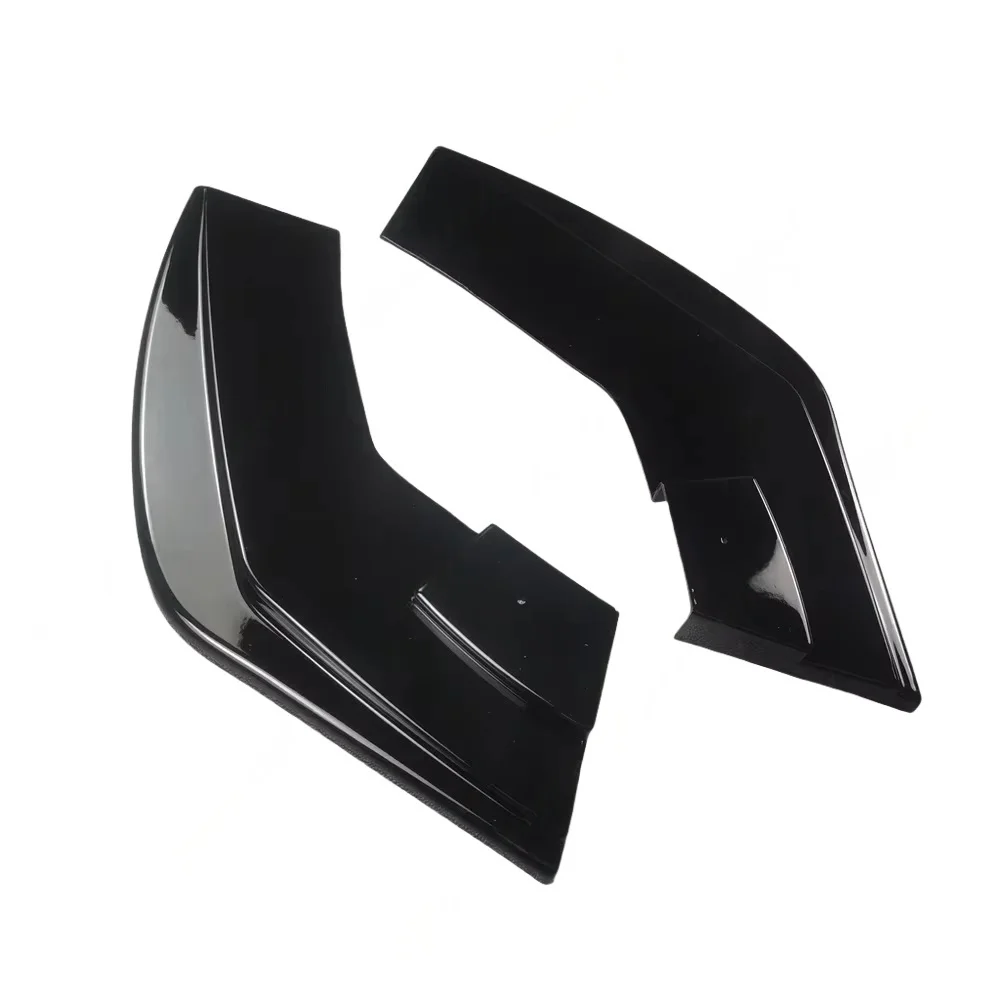 BMW F20 F21 116d 118d 118i 120i 125i M135i M 스포츠 2012-2019 LCI 튜닝용 글로스 블랙 맥스톤 스타일 리어 범퍼 사이드 스플리터