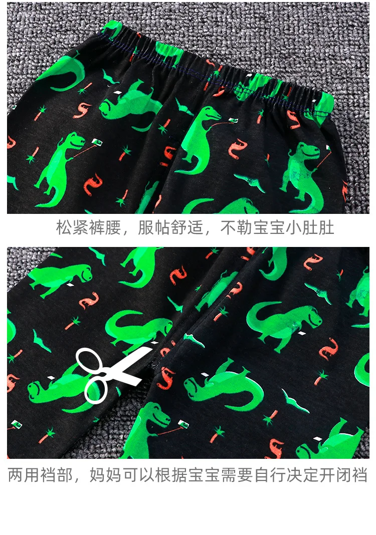 Baby Clothing Set medium Summer Children Pajamas Baby Clothing Set Kids Cartoon Sleepwear  Cotton Nightwear Boys Girls Dinosaur Pyjamas Pijamas Set Baby Clothing Set expensive