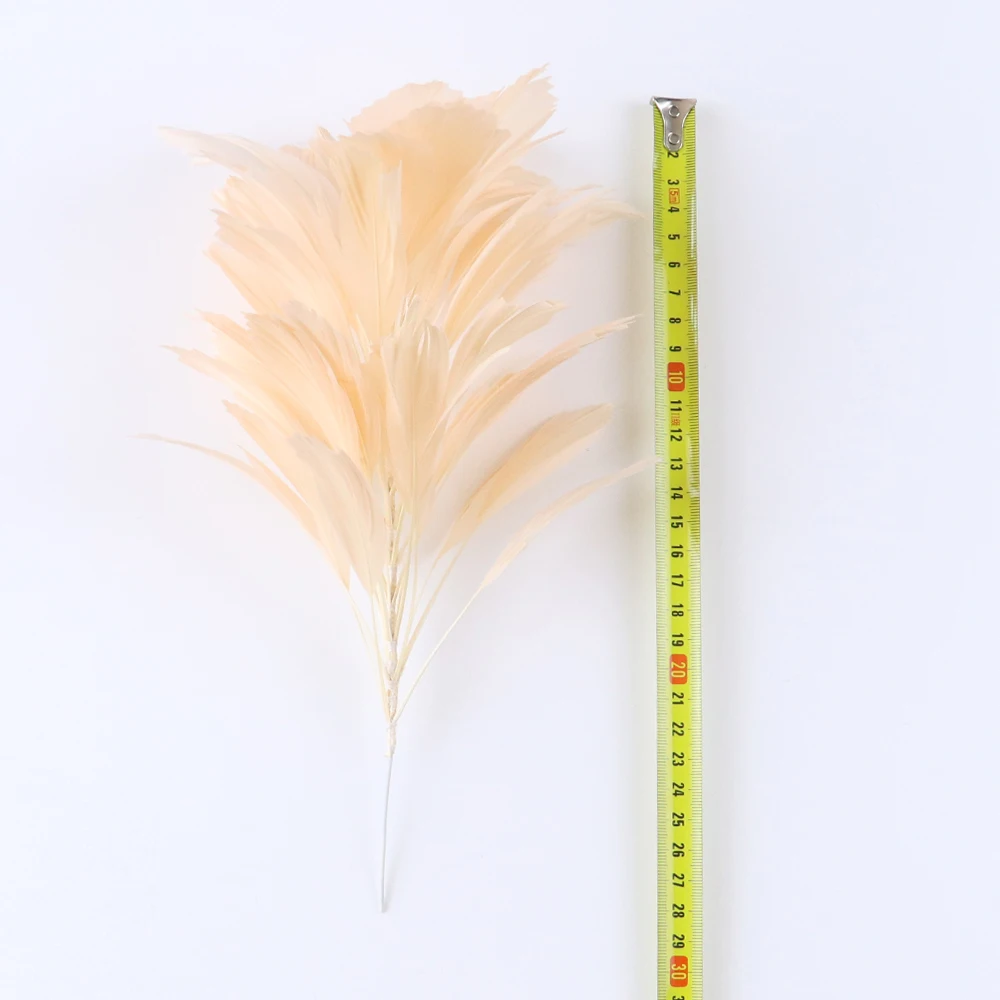 Natural Goose Feathers Flowers 25-30CM Table Vase Accessories