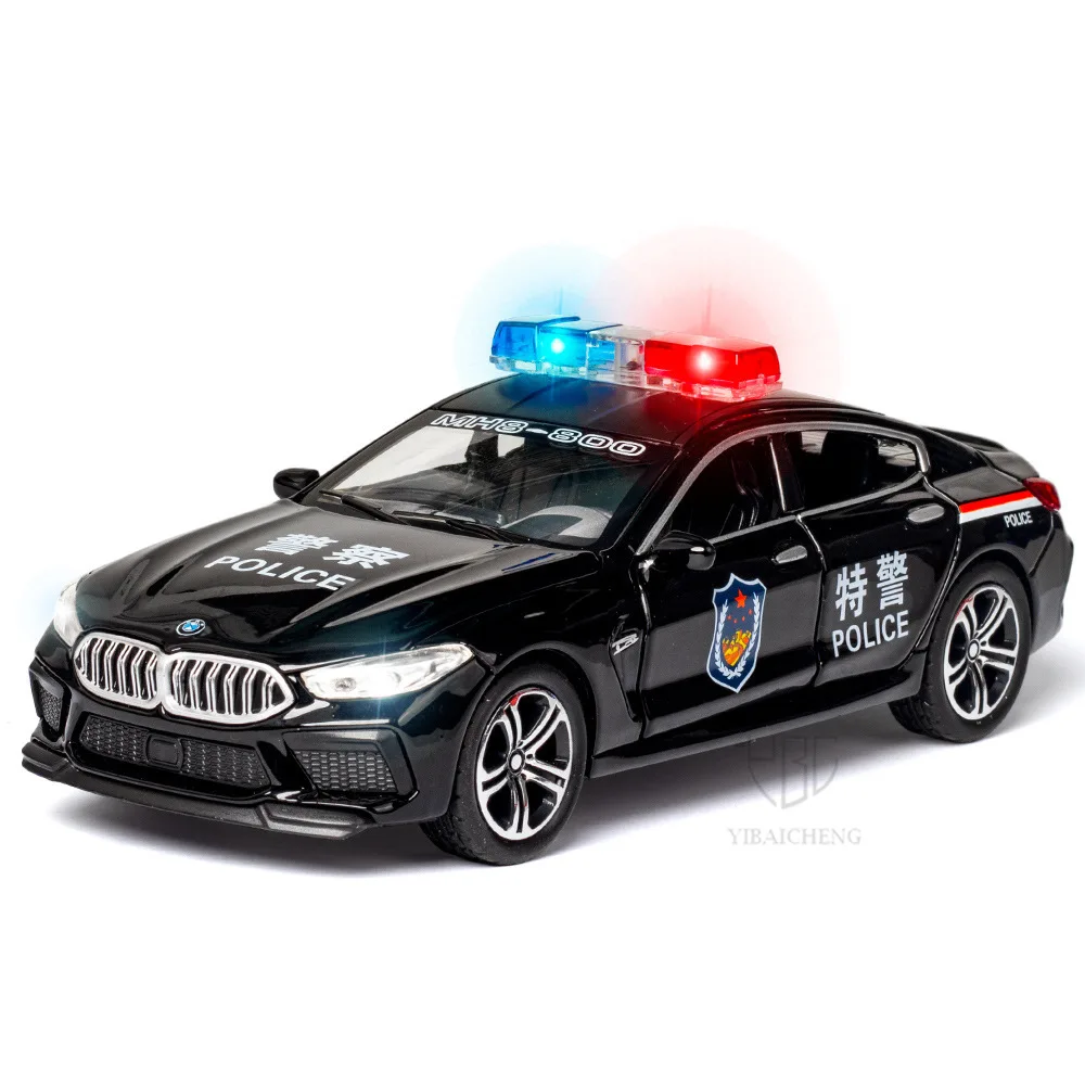 Игрушка из сплава 1/32 литой под давлением M8 модель полицейской машины со