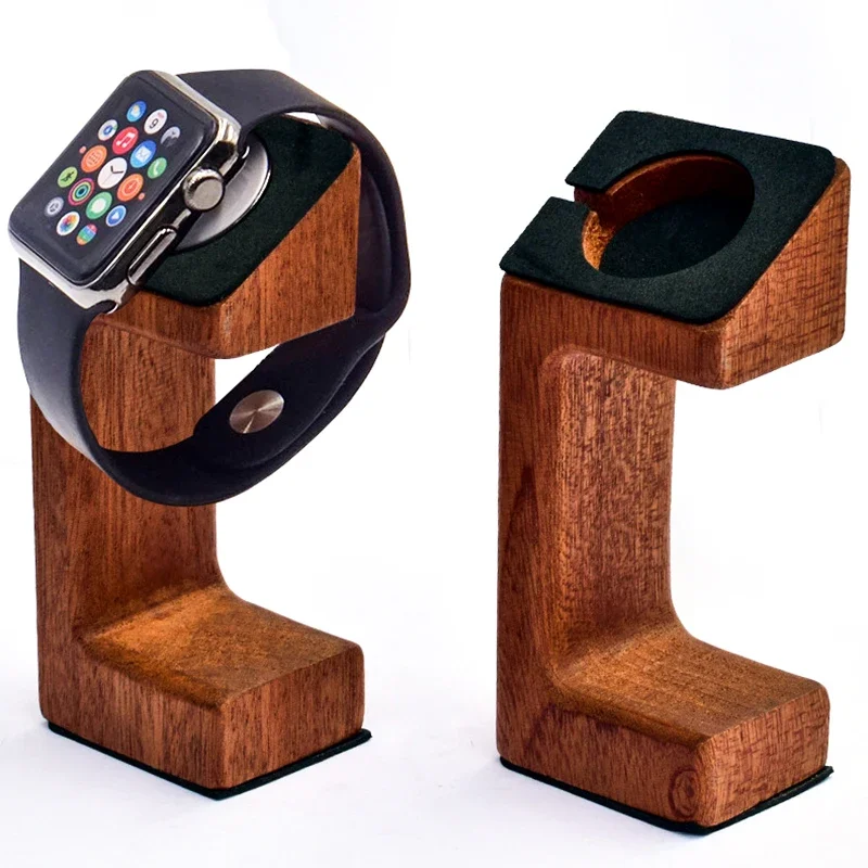 

Деревянная Подставка для зарядки Apple Watch, настольная, для iWatch