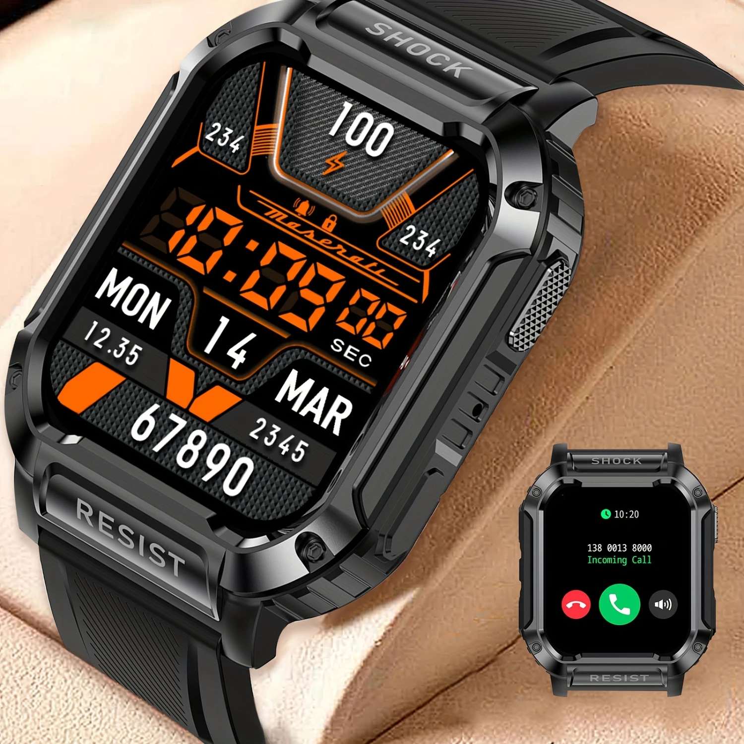Smart Watch Wireless Calling/dial Multi Sport Mode Sports Watches Wallpaper For /Andriod