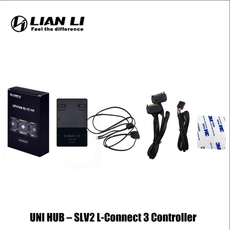 Contrôleur/Hub Lian Li Uni Hub SLV2 L-Connect 3 (Blanc) à prix bas
