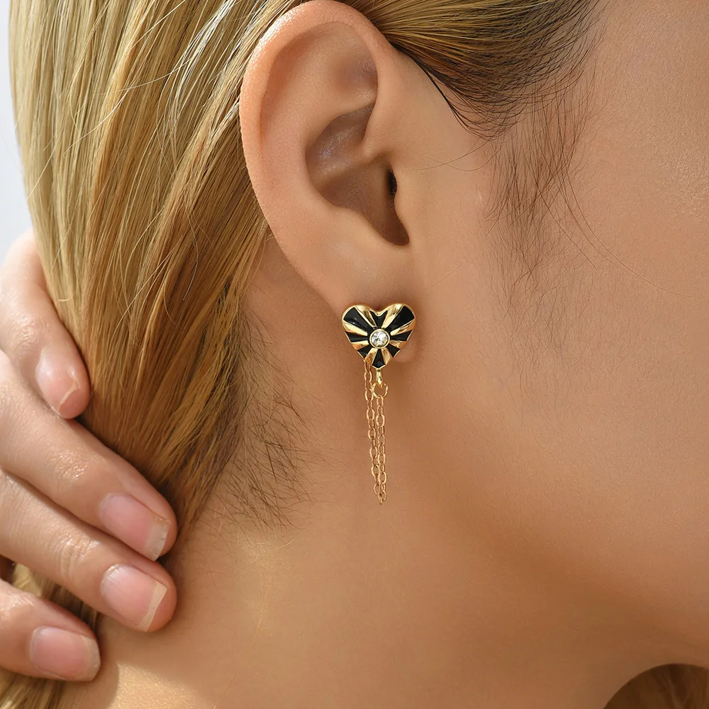 New Trendy Luxury Rhinestone Evil Eye Drop Earrings for Women Micro Pave Zircon CZ Eyes Earring Statement Charms Jewelry Gift