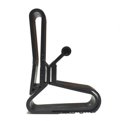 Tactical Magnetic Quick Release Headphone Belt Clip and Holder (BK)