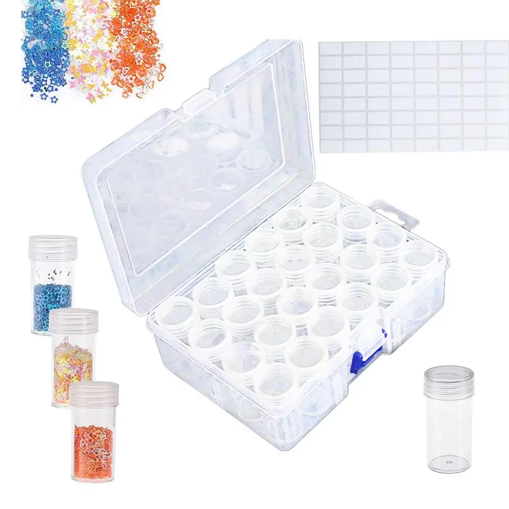 Seed Organizer Storage Box 60/24 Slots Seed Organizer with Clear