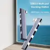 For Laptop PC Splitter High Speed Docking Station USB 3.0 USB-C HUB PD Charging OTG Adapter 2