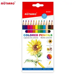 Vibrant 12-Color Watercolor Pencil Set (MC096-1)