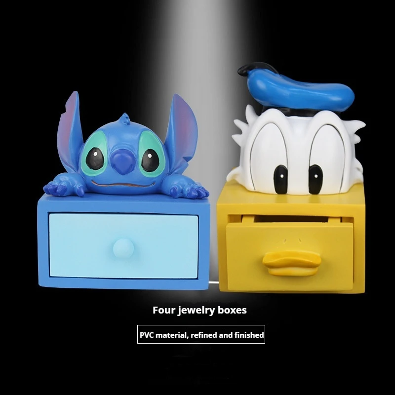

Новая шкатулка для хранения из мультфильмов Disney, шкатулка для украшения дома, шкатулка для кукол из мультфильмов, настольные украшения, шкатулка для ожерелий, колец, ювелирных изделий