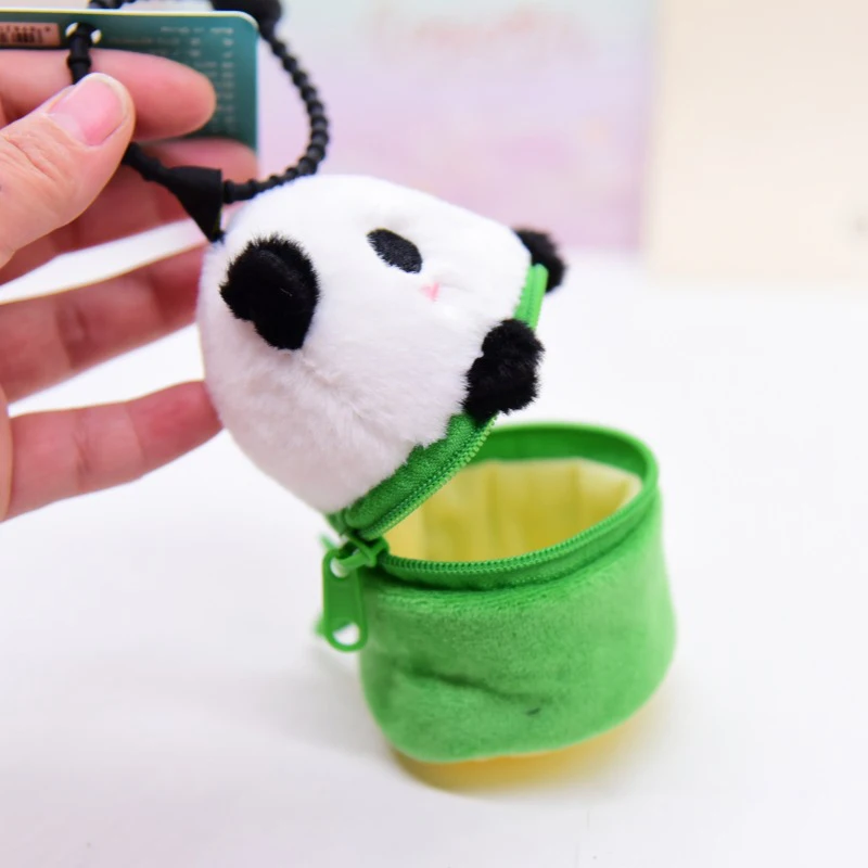 Cute Panda Capybara Coin Purse Zipper Bag Stylish Mini Wallet For Women Men Creative Kawaii Mini Storage Bag Birthday Gifts